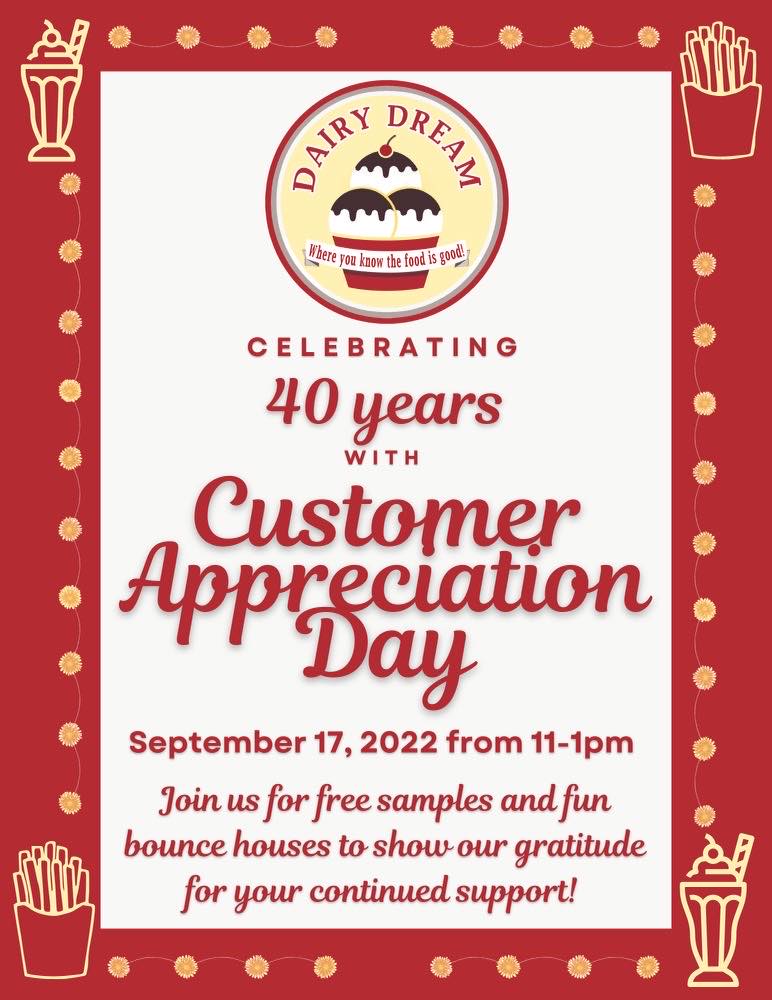 Dairy Dream Customer Appreciation Day City of SC