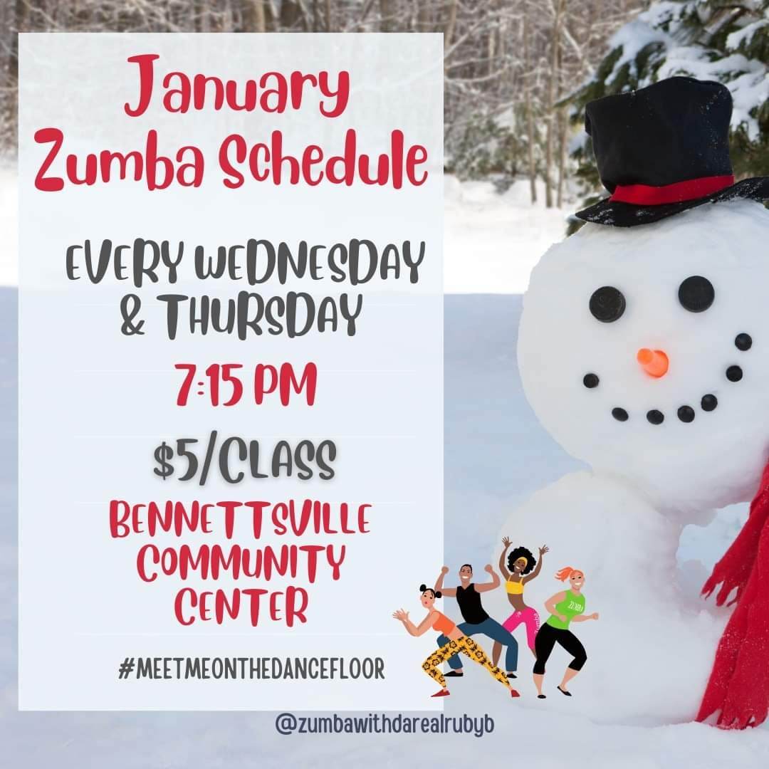 Zumba January Flyer 