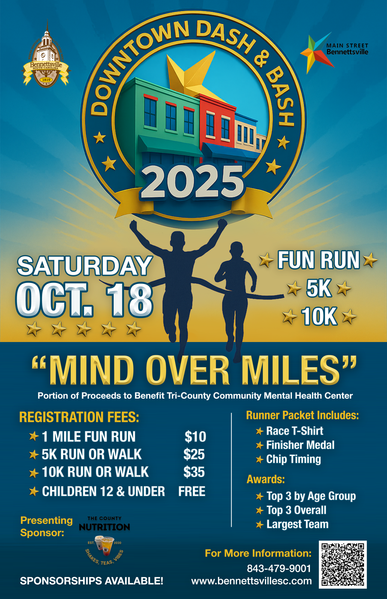 Dash & Bash Flyer 5K 10K Fun Run