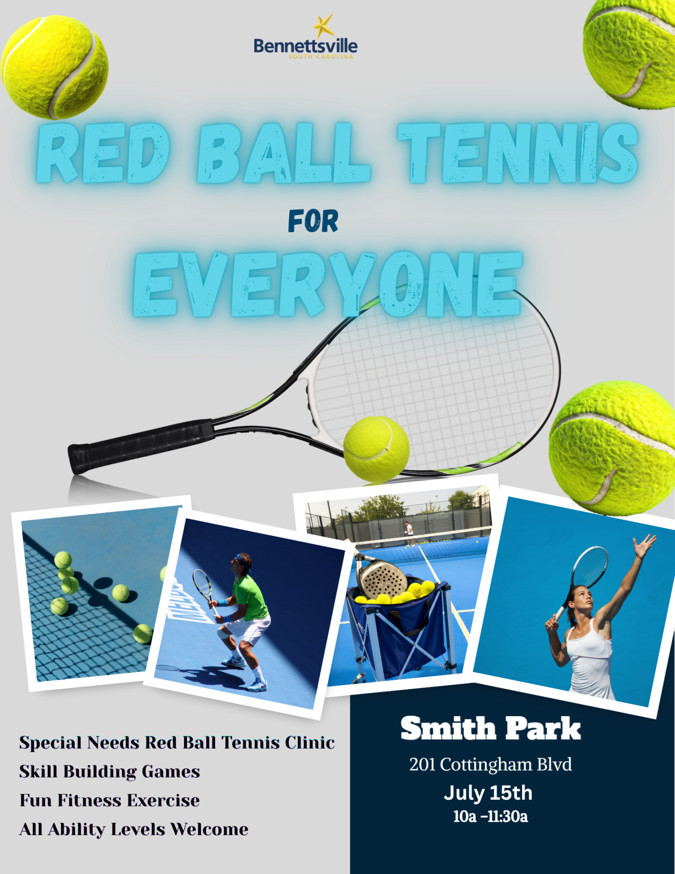 red ball tennis for everyone