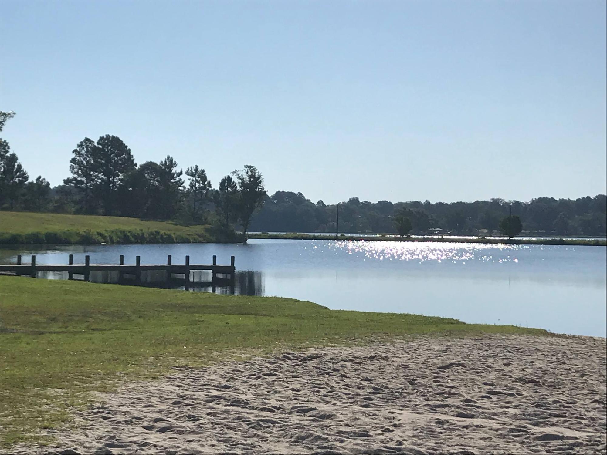 view at the lake